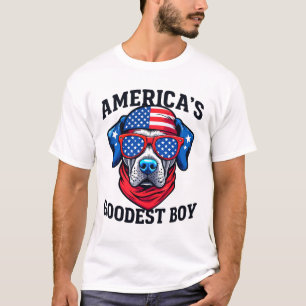 Amerikas bester Junge Hund T-Shirt