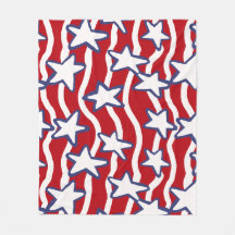 Amerikas blühende US Flagge