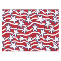 Amerikas blühende US Flagge