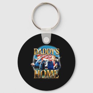 Amerikas Ck Daddy's Home Trump Daddy Shirt  Schlüsselanhänger