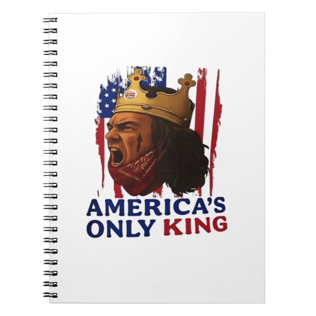 Amerikas einziger König Notizblock (Vorderseite)