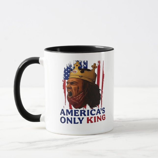 Amerikas einziger König Tasse (Links)