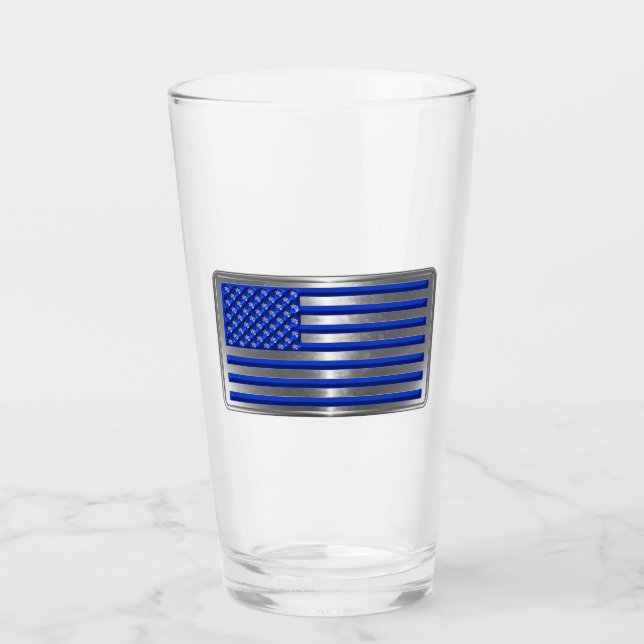Amerikas erste "Responder Flag" Glas (Vorderseite)