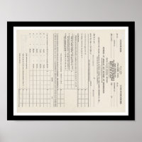 Amerikas erstes Einkommensteuerformular 1040