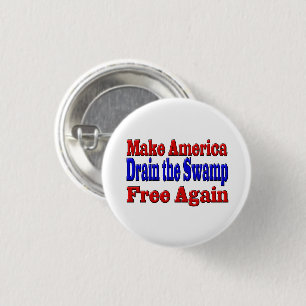 Amerikas freie Entwässerung des Sümpfels in Rot Button