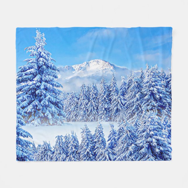 Amerikas Gipfel der Bergregionen Fleecedecke (Vorderseite (Horizontal))