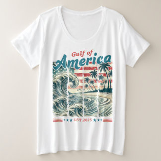 Amerikas Golf Große Größe T-Shirt