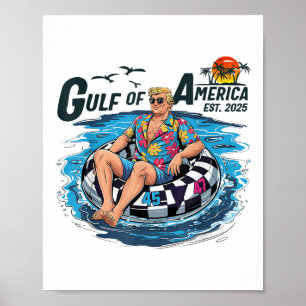 Amerikas Golf nach 2025 - Der sonnige Trump Poster