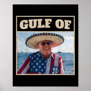 Amerikas Golf von Mexiko Trump Golf der Vereinigte Poster