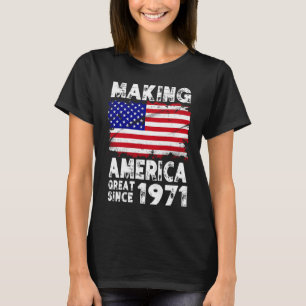 Amerikas Großartigkeit seit 1971 unter der vierten T-Shirt