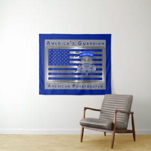 Amerikas Guardian American Paratrooper Wandteppich