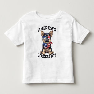 Amerikas Gütigster Schäferhund Kleinkind T-shirt