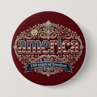 Amerikas Halbquincentennial-Jahr-Jubiläums-Silber Button