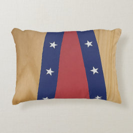 Amerikas Inspirierte Kunst | Fahnen, Jerseys und 4 Dekokissen