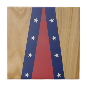 Amerikas Inspirierte Kunst   Fahnen, Jerseys und 4 Fliese