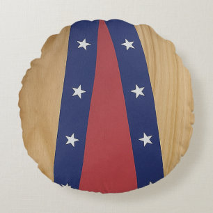 Amerikas Inspirierte Kunst   Fahnen, Jerseys und 4 Rundes Kissen
