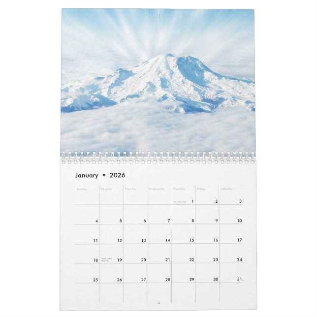 Amerikas Kalender der Nationalparks (Jan 2026)