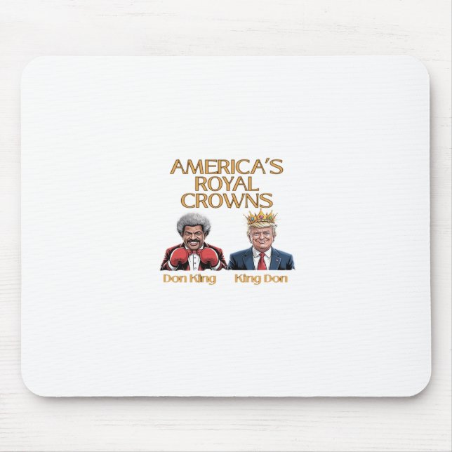 Amerikas Kronen und Don-Grafik Mousepad (Vorne)