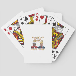 Amerikas Kronen und Don Grafik Spielkarten