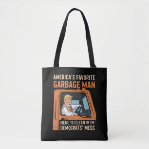 Amerikas Lieblings-Müllmann Trump 45 47 USA Tasche