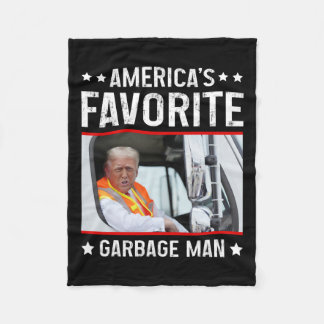 Amerikas Lieblingsgarge Man Funny Trump Garge Tru Fleecedecke