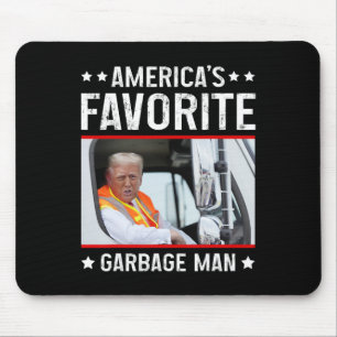 Amerikas Lieblingsgarge Man Funny Trump Garge Tru Mousepad