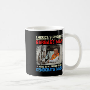 Amerikas liebster Gargenmann Trump fährt in Garge Kaffeetasse