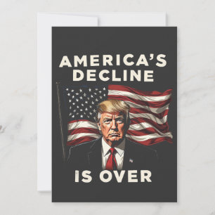 Amerikas Niedergang ist vorbei Trump Patriotischer Einladung
