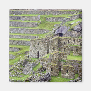Amerikas, Peru, Machu Picchu. Die antike 2 Magnet
