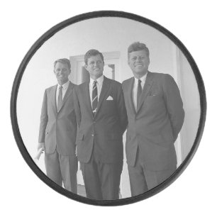 Amerikas Präsident John Kennedy & Brüder, Camelot Eishockey Puck