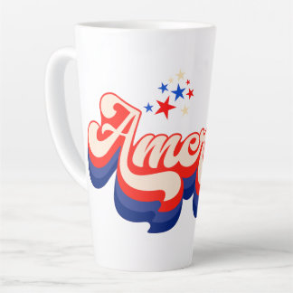 Amerikas Retro Stars Milchtasse