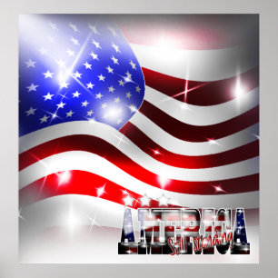 Amerikas stehendes 9/11 Gedenkplakat noch Poster
