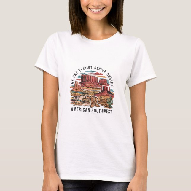 Amerikas Südwesten T-Shirt (Vorderseite)