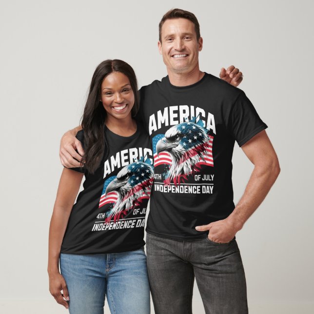 Amerikas Tag der Unabhängigkeit T-Shirt (Unisex)