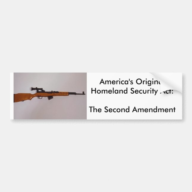 Amerikas ursprünglicher autoaufkleber (Vorne)
