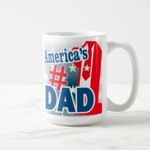 Amerikas Vater-Kaffee-Tasse Zahl-1 Kaffeetasse