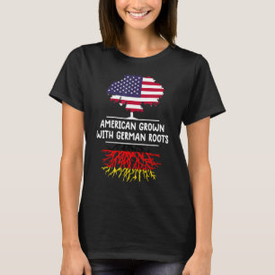 Amerikas Wachstum mit deutscher Wurzel Deutschland T-Shirt