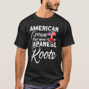 Amerikas Wachstum mit japanischen Wurzeln Japan US T-Shirt