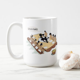 Amérindien drôle Thanksgiving Mug
