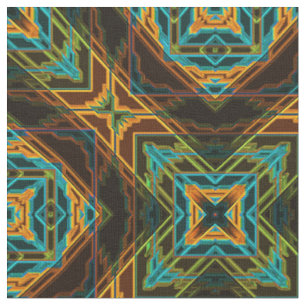 Amérindien moderne 19 tissu personnalisé