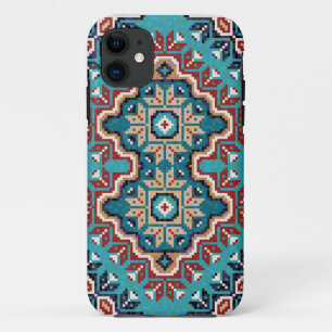 Amérindiens Navajo Mosaic Motif Coque