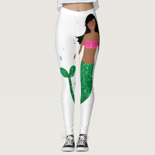 amérique africaine leggings de sirène