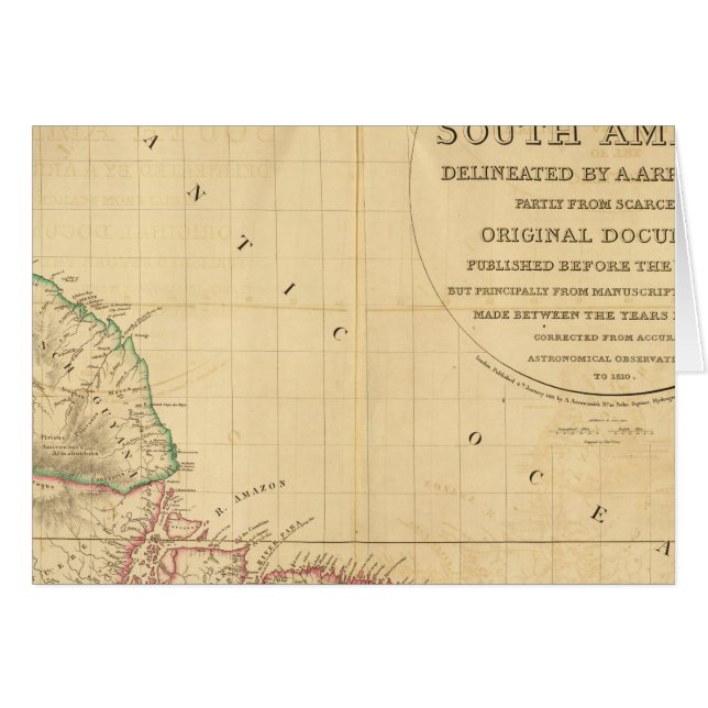 Amérique du Sud 5 (Devant horizontal)