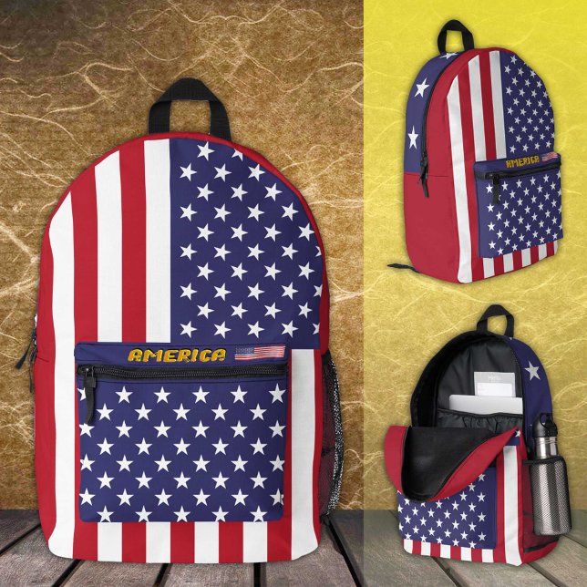 Amérique patriotes, sac à dos, American Flag / USA (Créateur téléchargé)