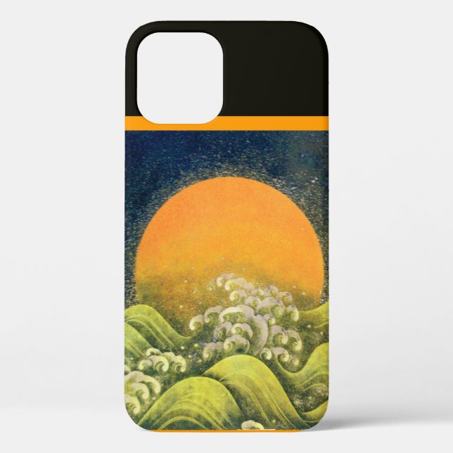 AMETERASU, SUN GODDESS Yellow Green Black Case-Mate iPhone Hülle (Rückseite)