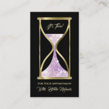 Amethist Lila Glitzer Hourglass Hair and Makeup