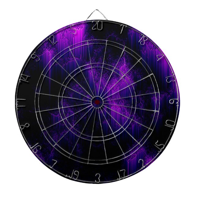 Amethyst Abstrakt Dartscheibe (vorne)