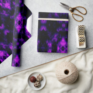 Amethyst Abstrakt Geschenkpapier