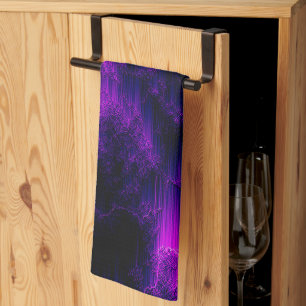 Amethyst Abstrakt Geschirrtuch