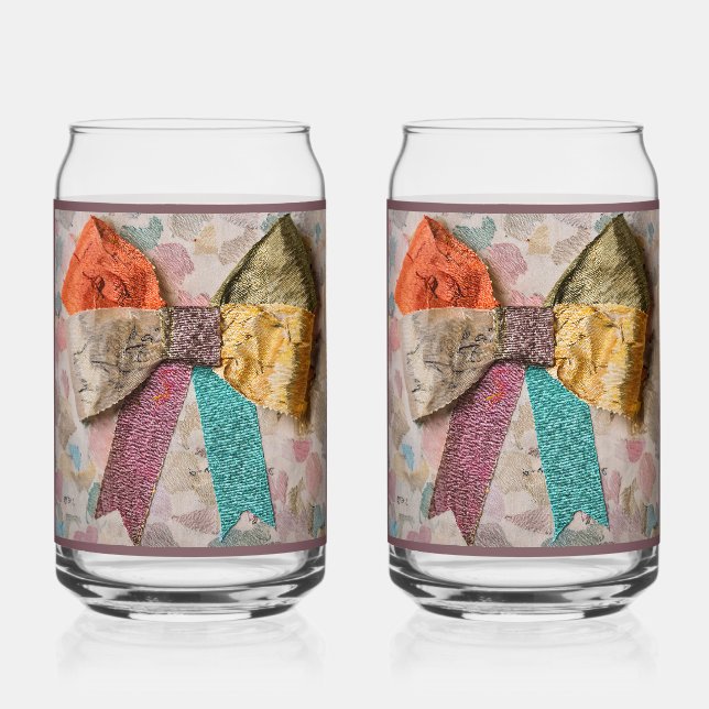 Amethyst Bow Soda Glass (Recto)